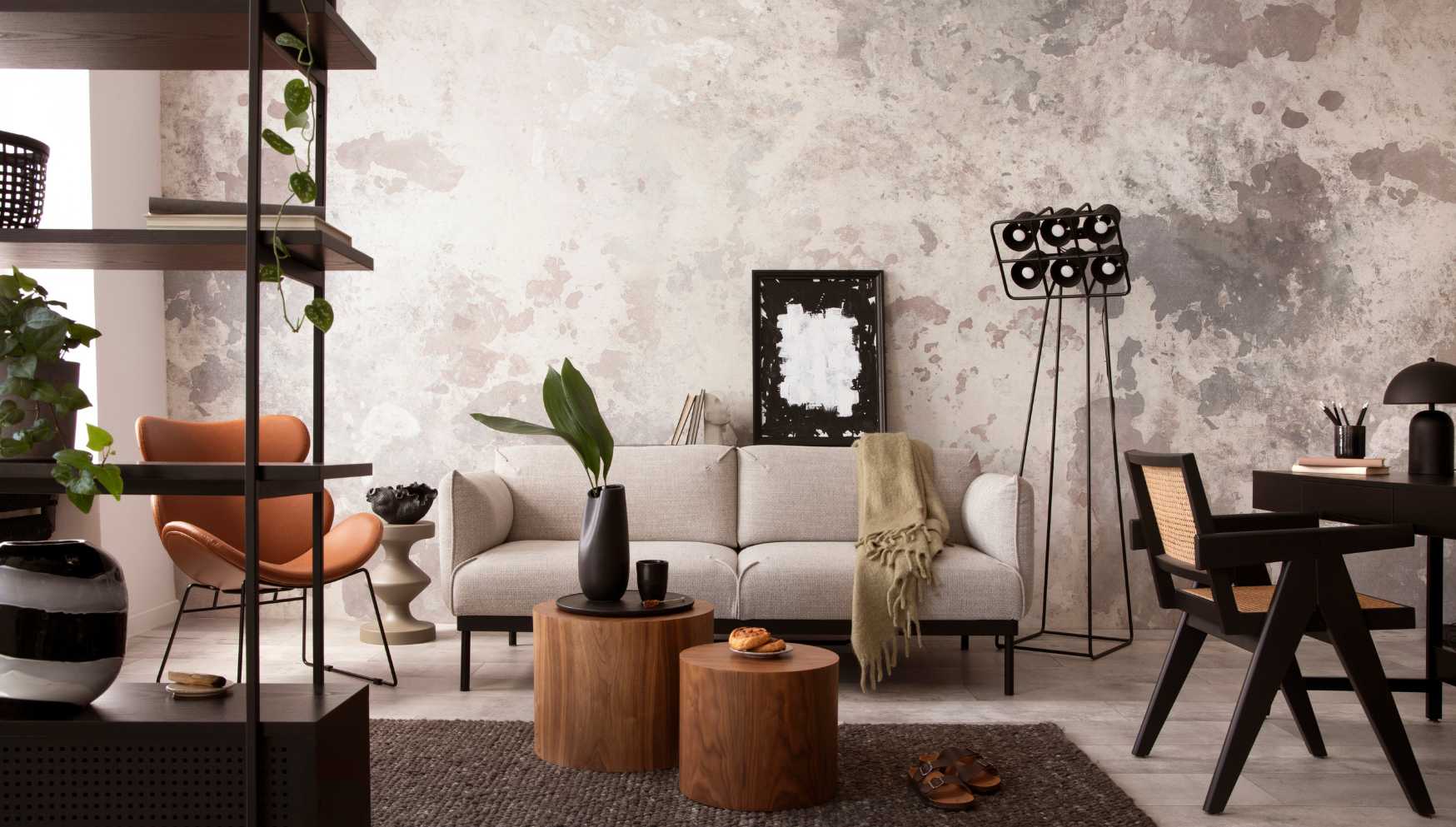 How to Give Your Home an Industrial Look: 5 Living Room Ideas