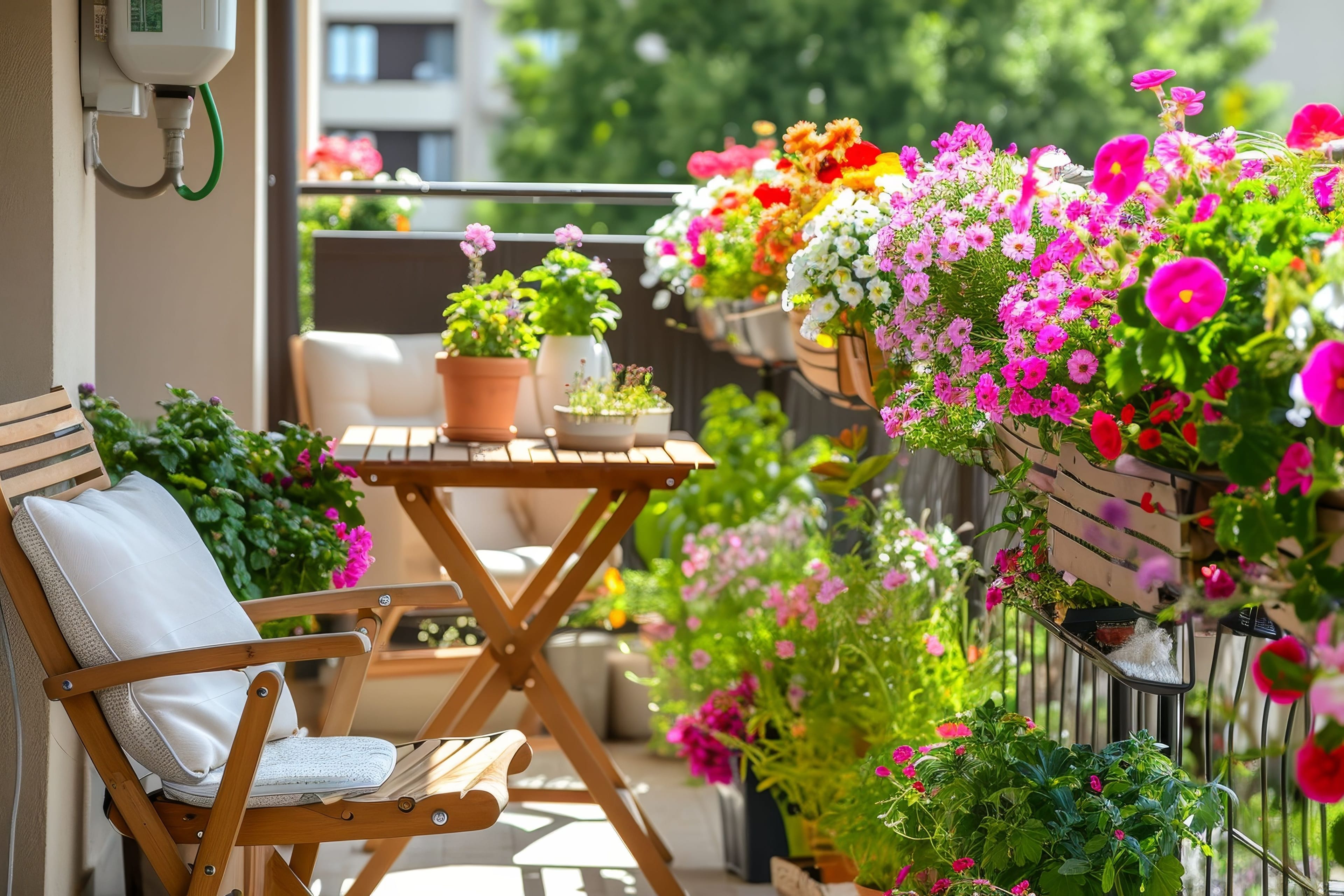 flower bulbs balcony