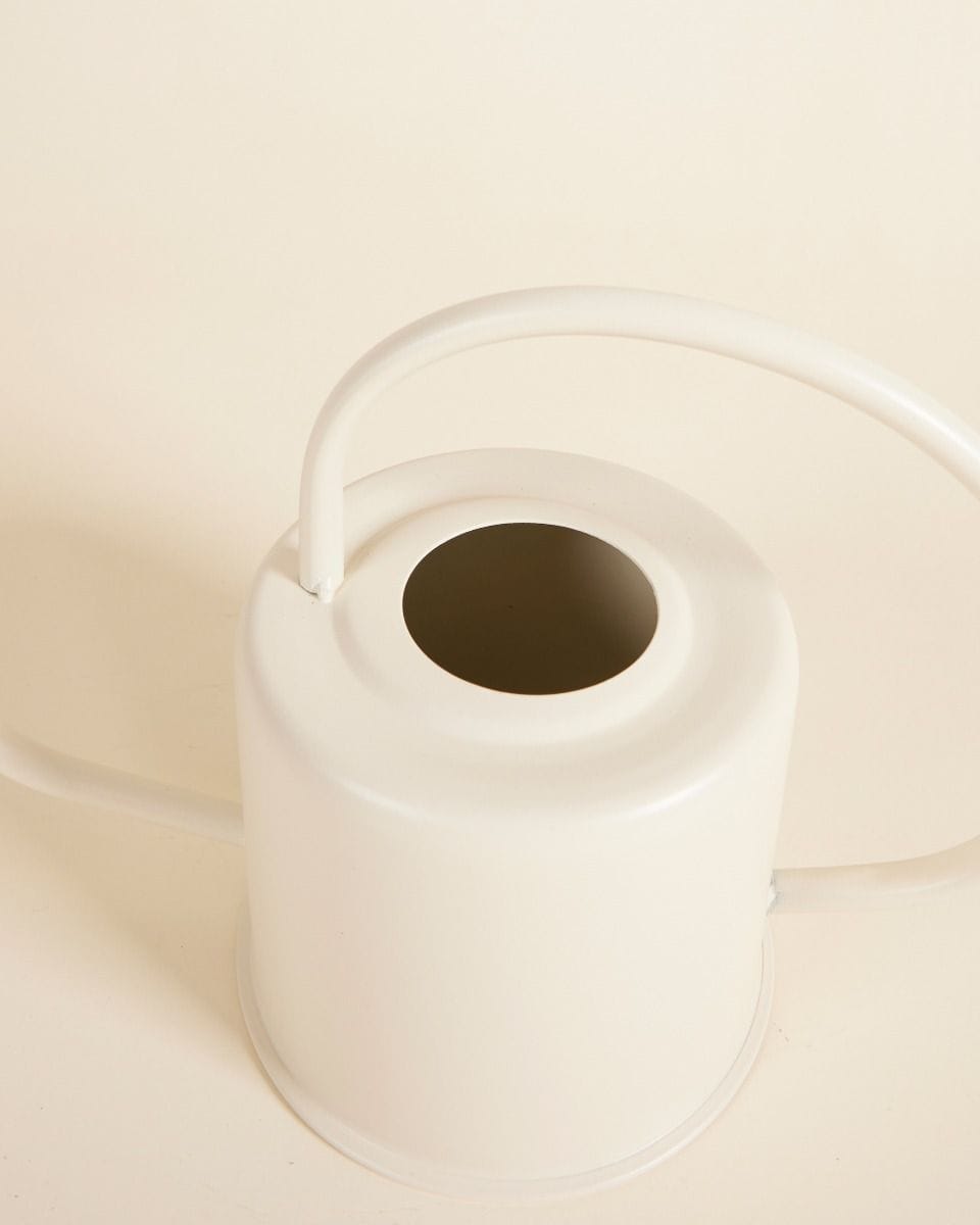 Ancho Watering Can Off White 1.2 litro