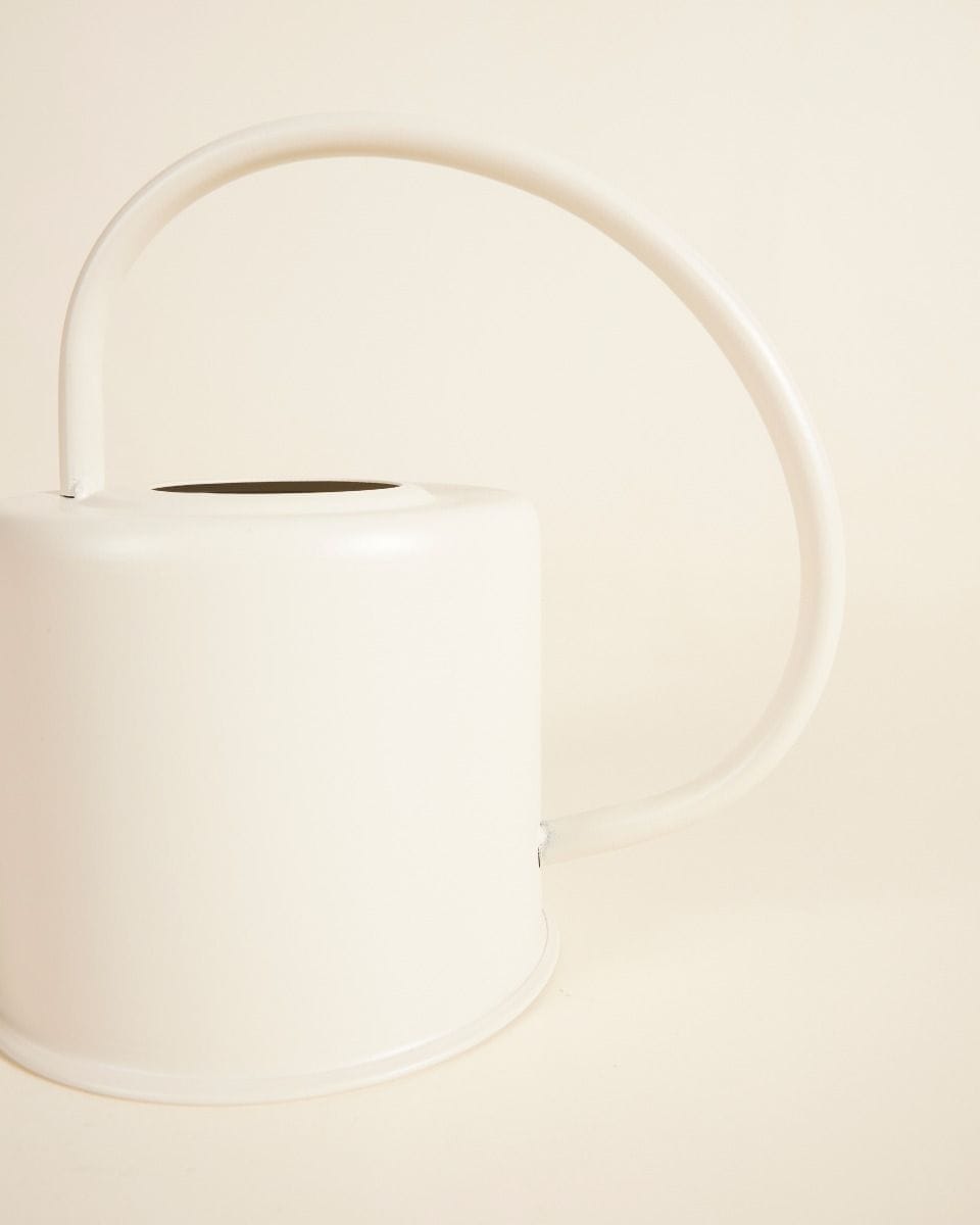 Ancho Watering Can Off White 1.2 litro