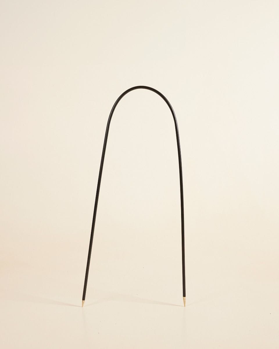 Bow Plantstake Black 45 cm