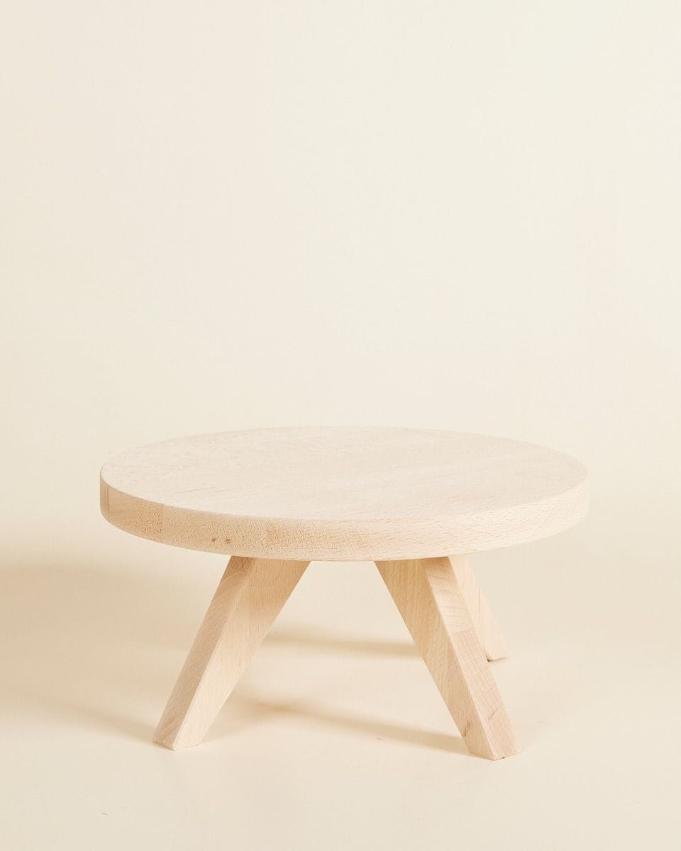 Ronnie Plant Table Wood Height 12 cm