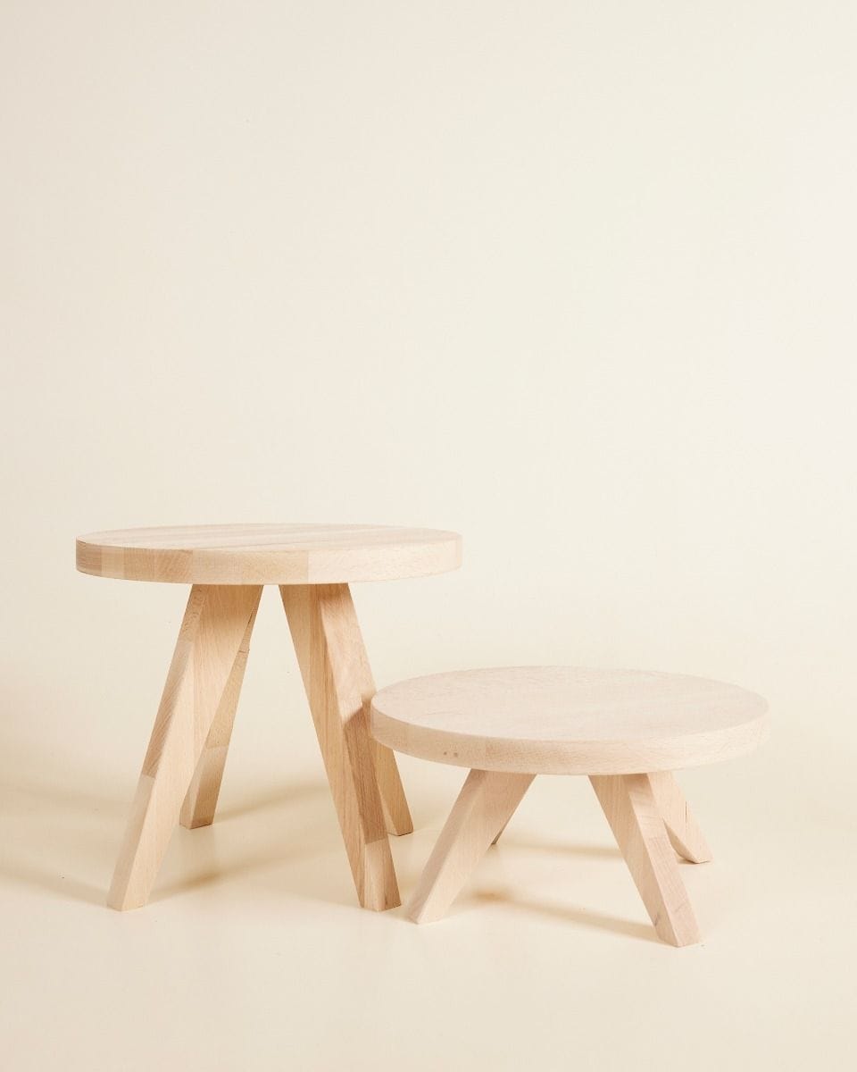 Ronnie Plant Table Wood Height 12 cm