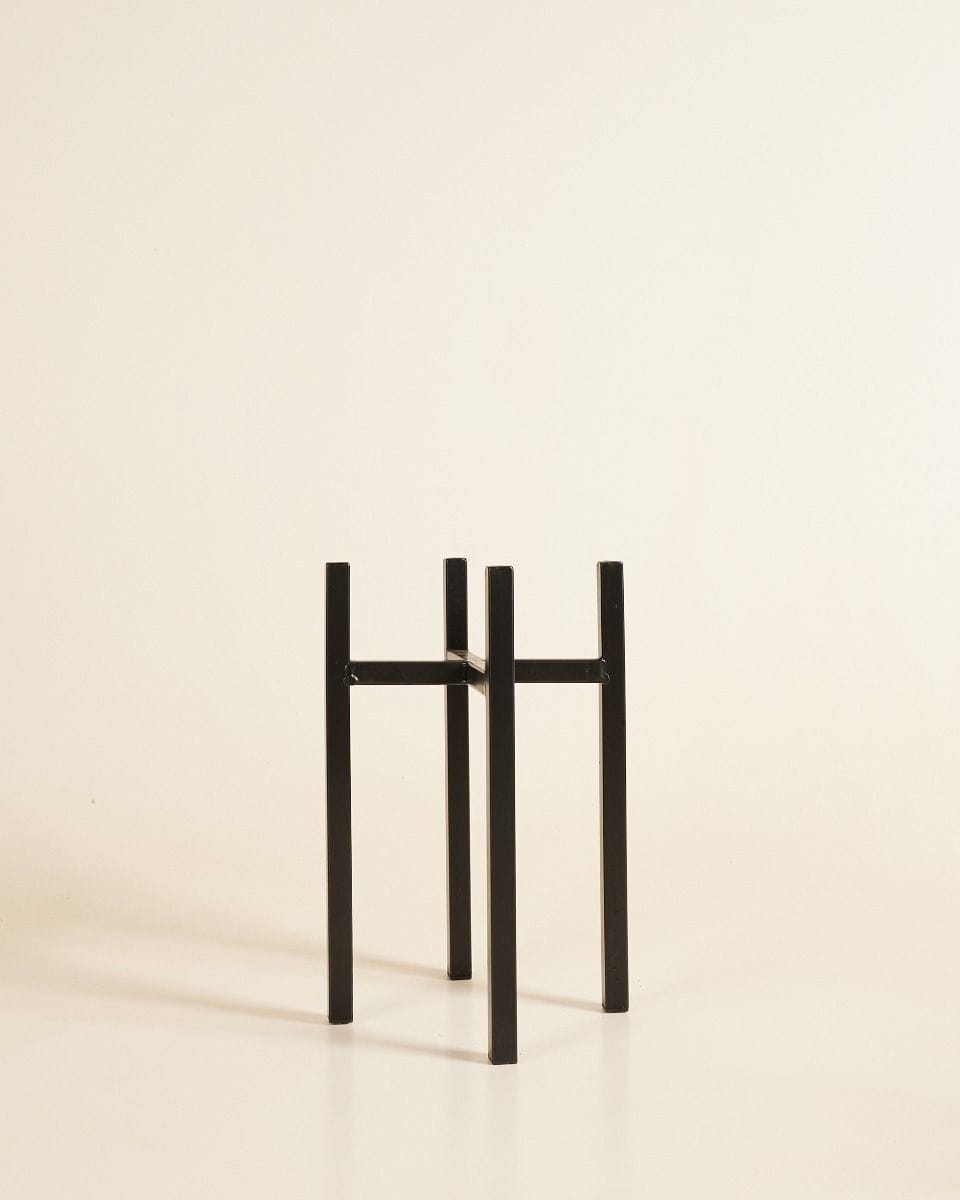 Paula Potstandaard Zwart 25 cm