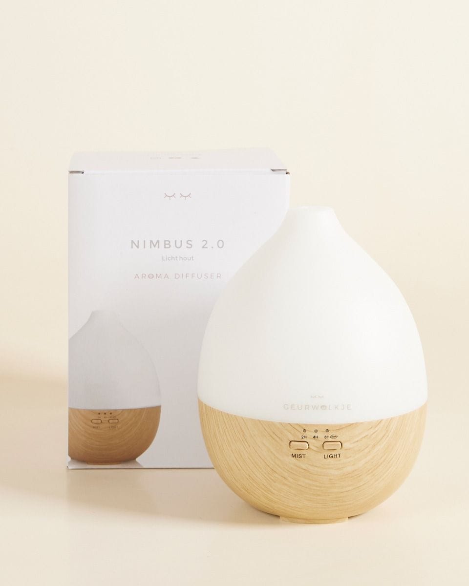 Geurwolkje® Aroma Diffuser Light Wood