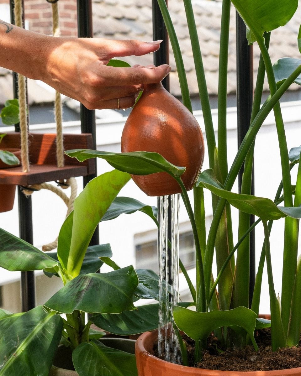Terracotta Rain Watering Can 450 ml