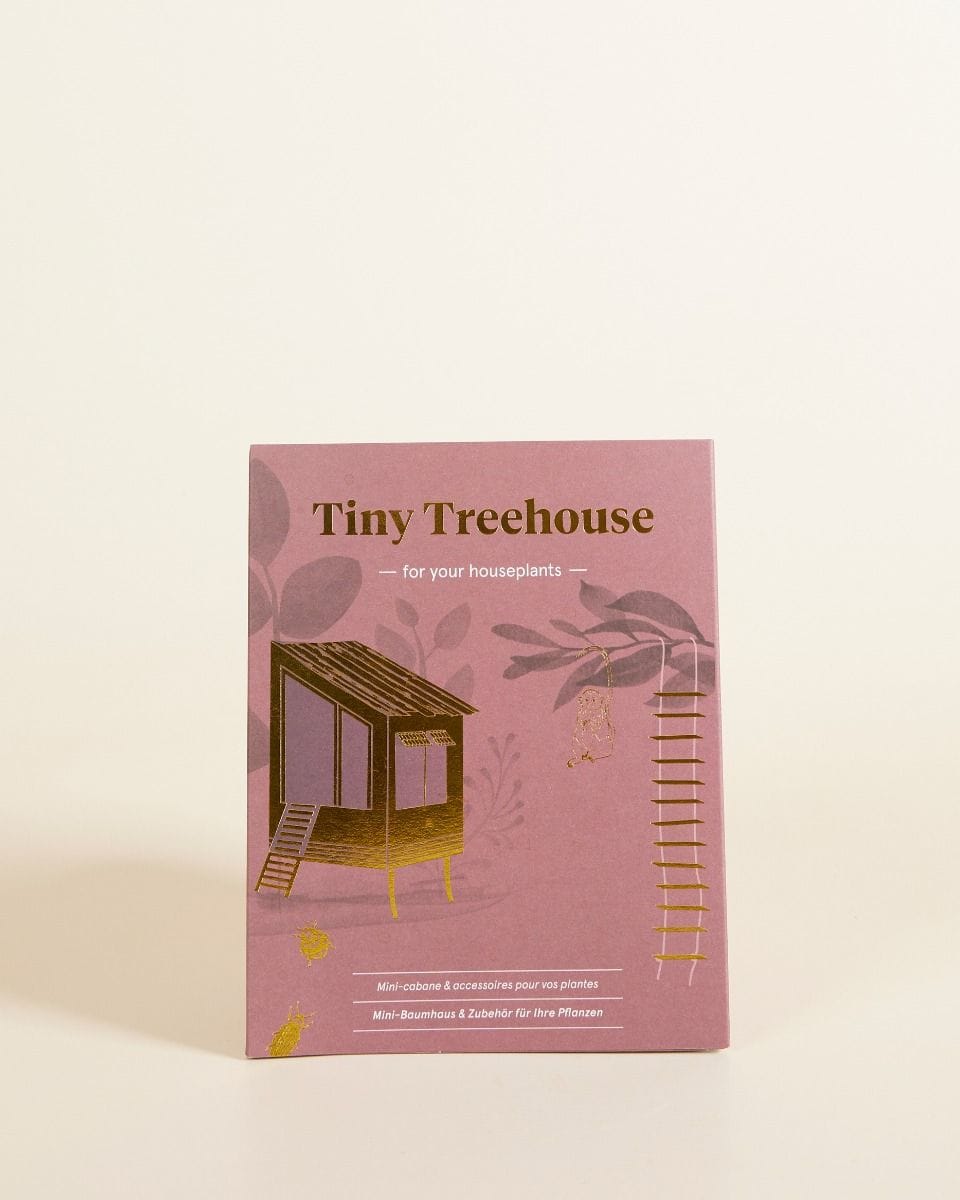Tiny Tree House Terrarium decoration