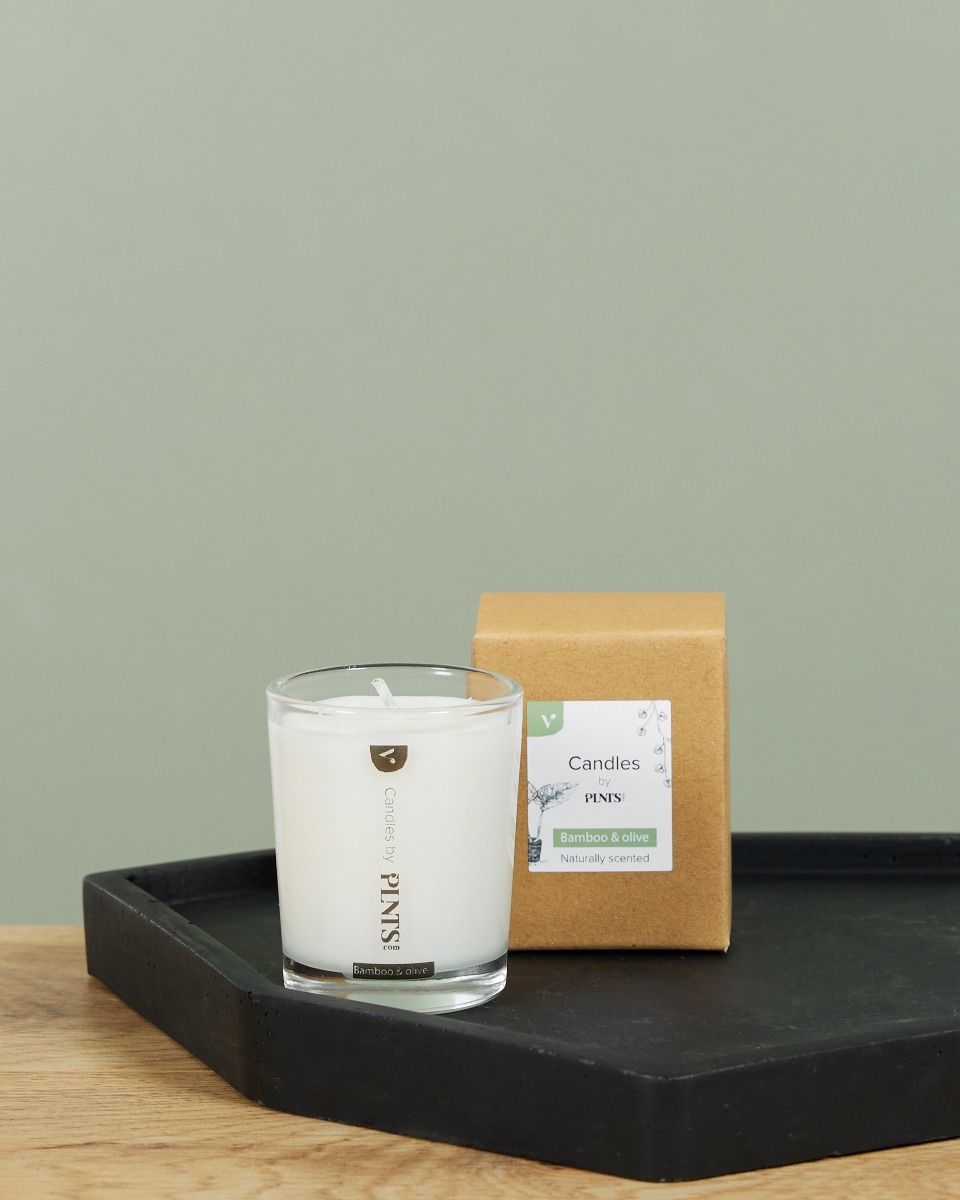 Vito Bamboo & Olive Scented Candle Soy