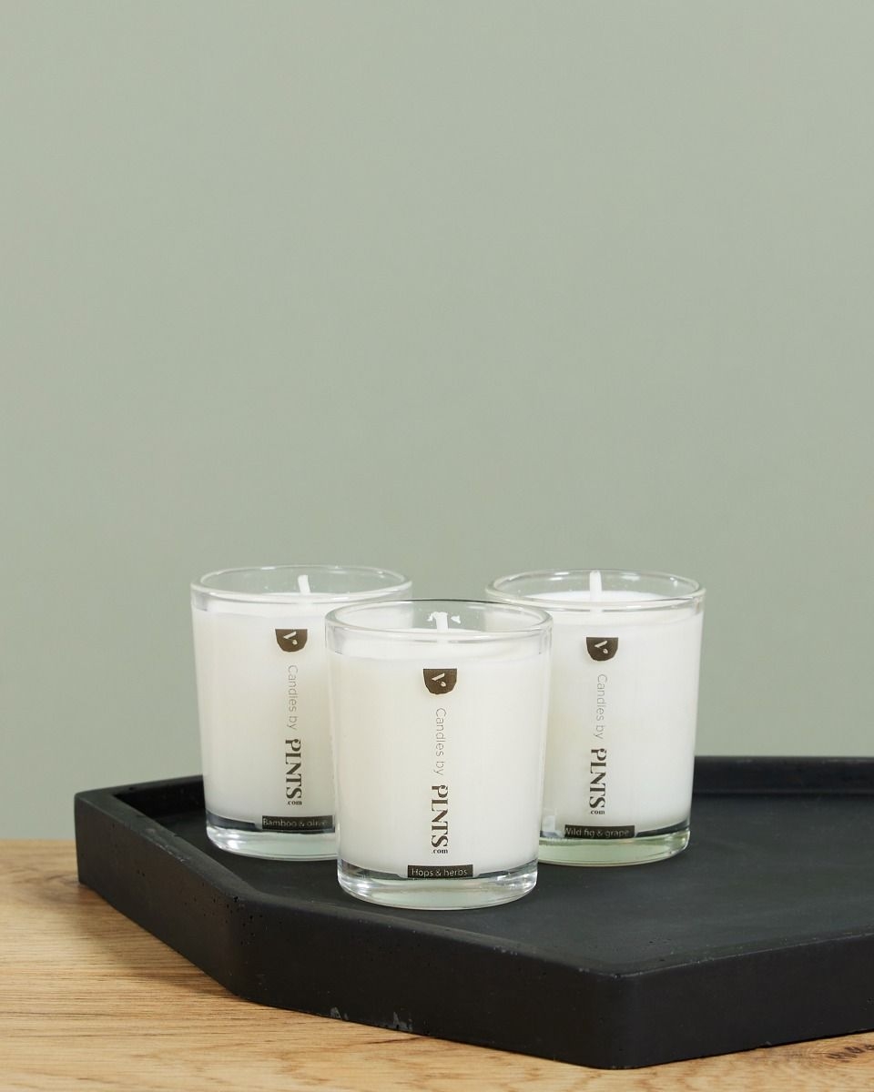 Vito Three Scented Candle Soy Giftset