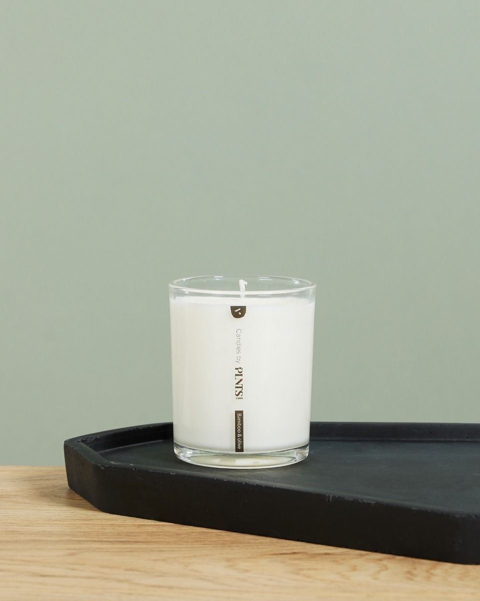 Vito Bamboo & Olive Scented Candle Soy