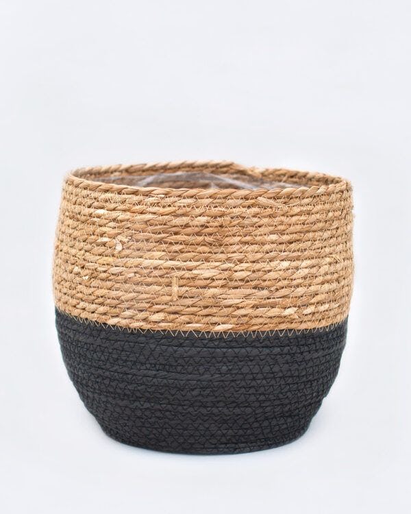 Jorck Basket Seagrass Black