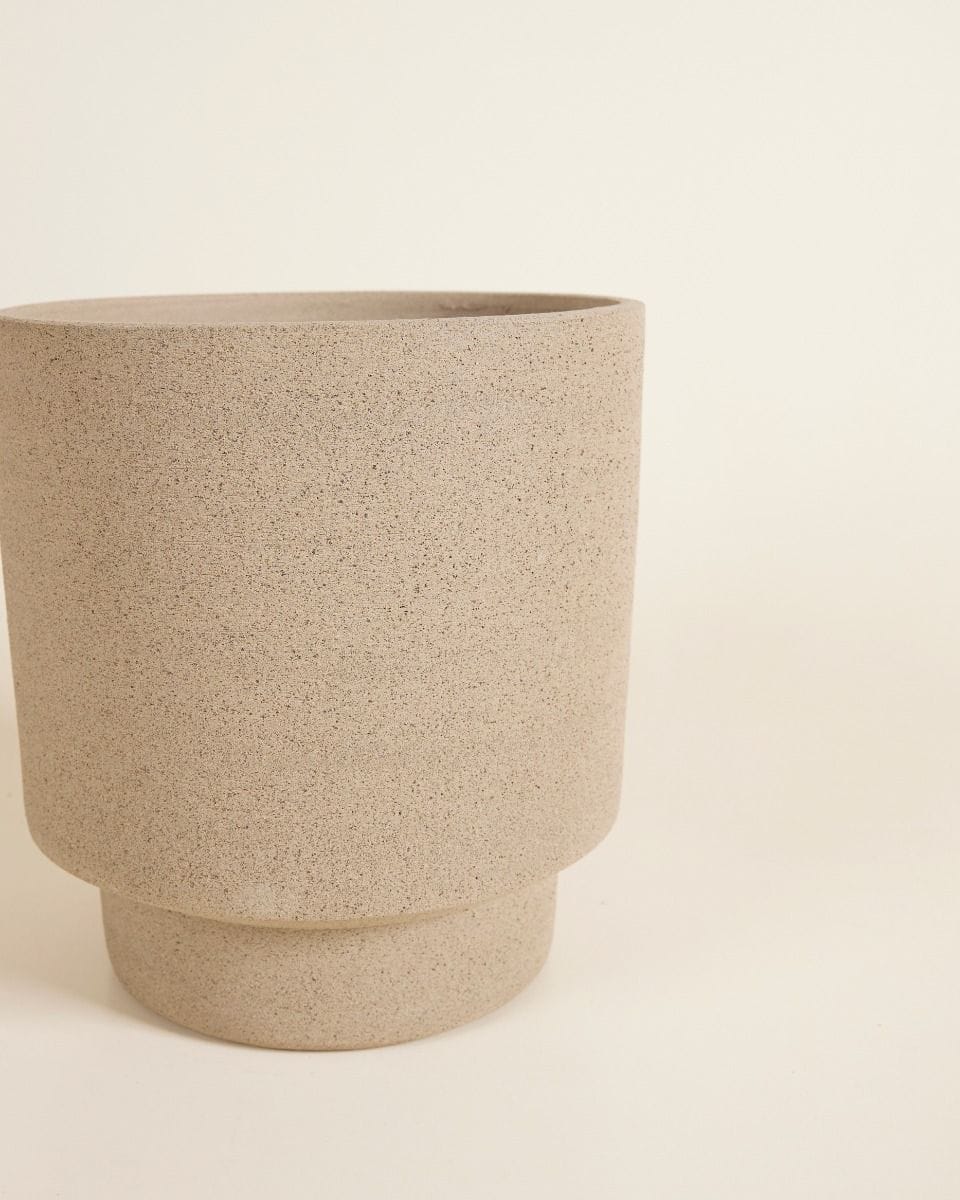 Chad Topf Taupe Ø 19 cm