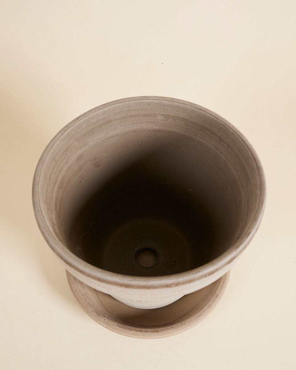 Grijze Terracotta Pot Ø 22 cm