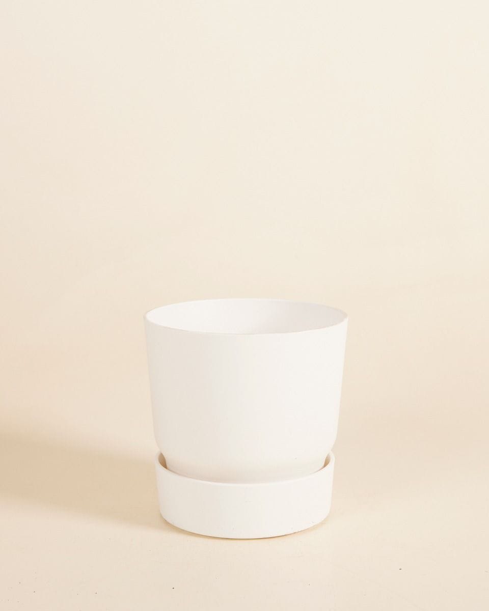 Elho Miles Round Pot White Ø 13 cm