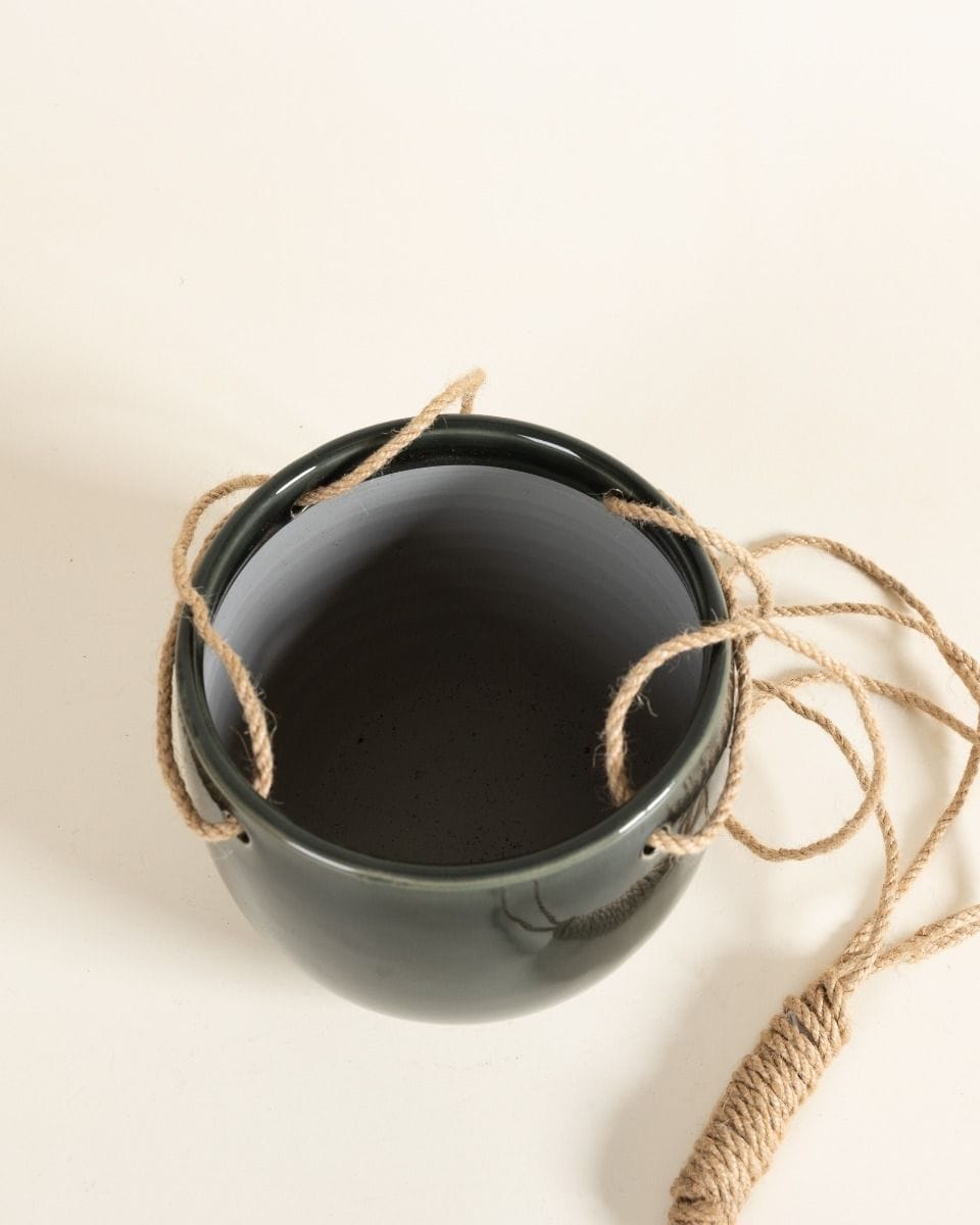 Nea Hanging Pot Grey Ø 13 cm