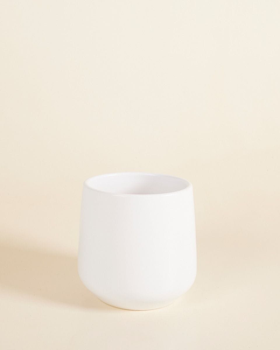 Amber Pot White Ø 12 cm