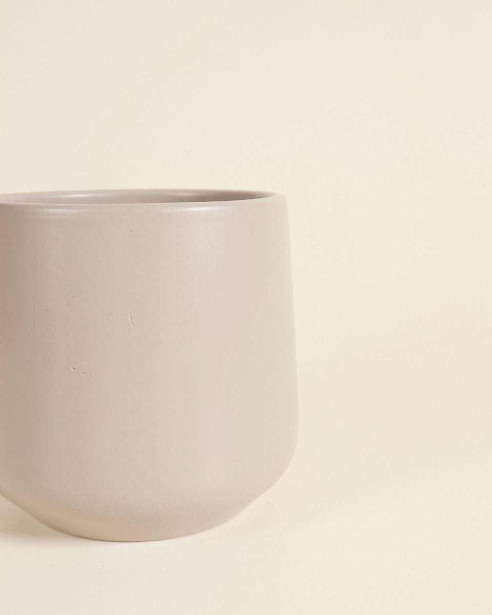 Amber Pot Taupe Ø 12 cm