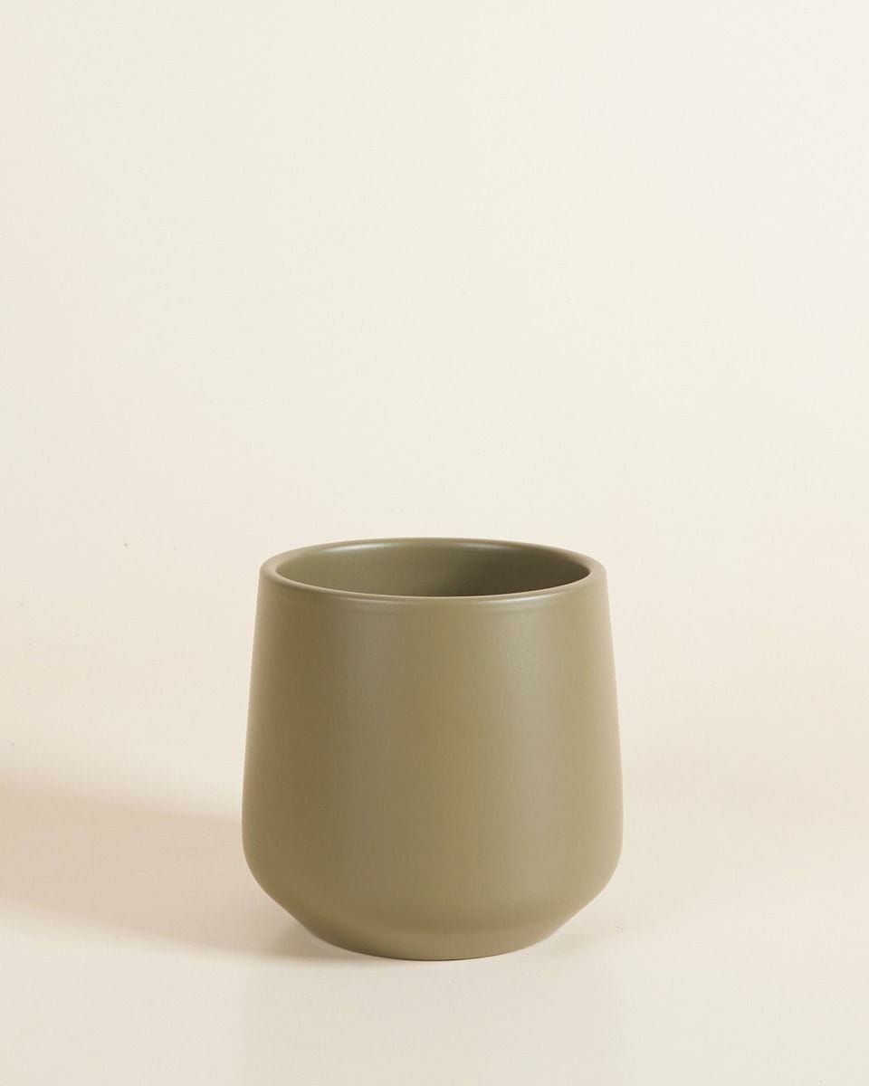 Amber Pot Green Ø 12 cm