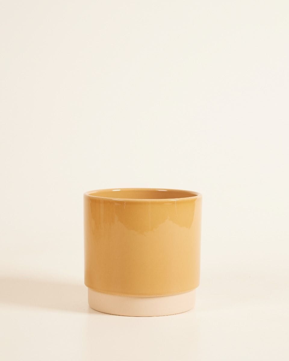 Pot Lisa Ocre Poussiéreux Ø 15 cm