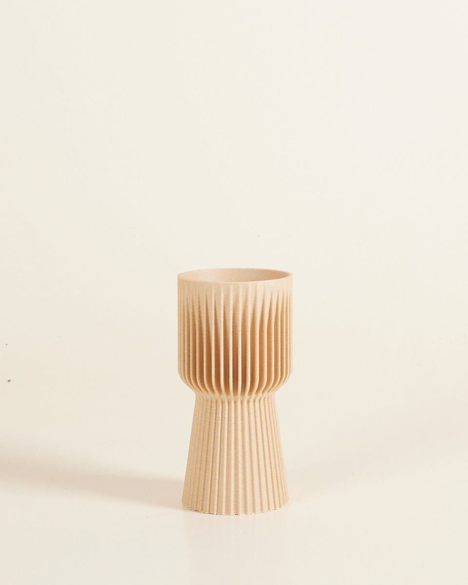 Baby Robin Wood Pot On Foot Ø 5.5 cm