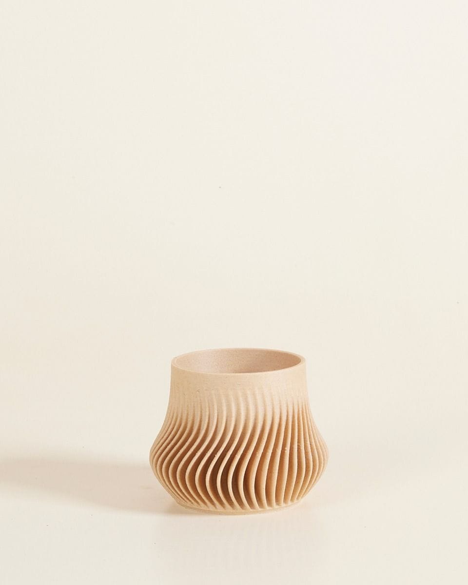 Bebé Robin Wood Pot Wavy Ø 5.5 cm