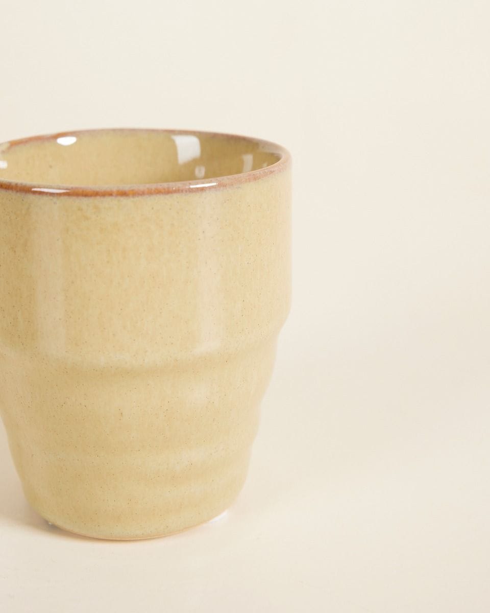 Baby Peter Topf Braun-Taupe Ø 7 cm