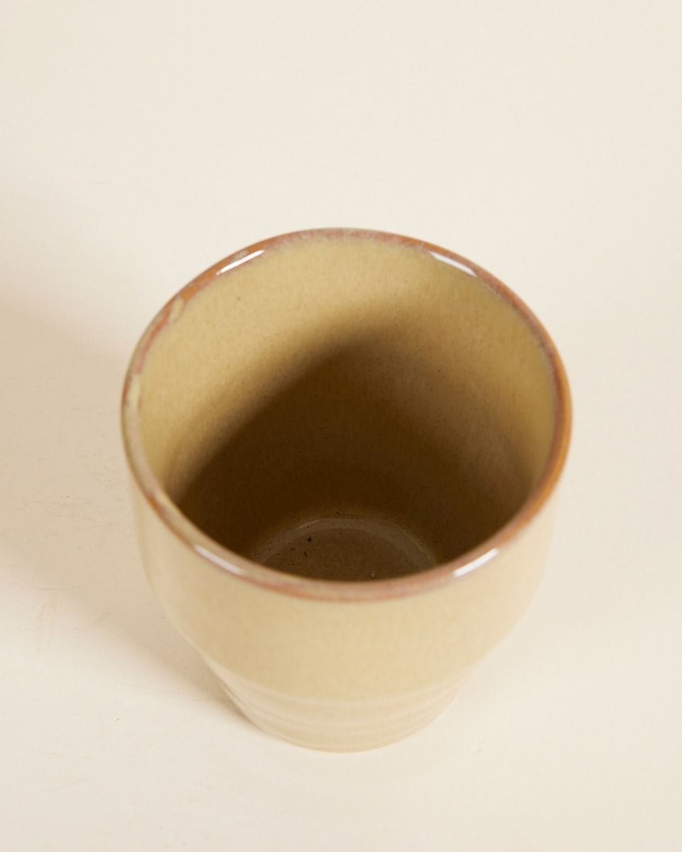 Baby Peter Topf Braun-Taupe Ø 7 cm