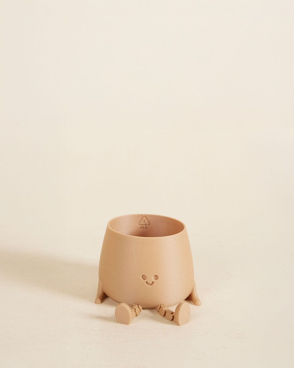 Bébé Flexible Legs Harry Pot Beige Ø 6 cm