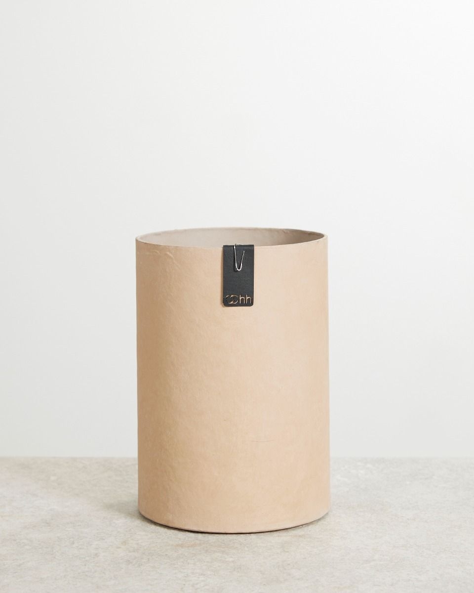 Tess Vase Pot Light Brown