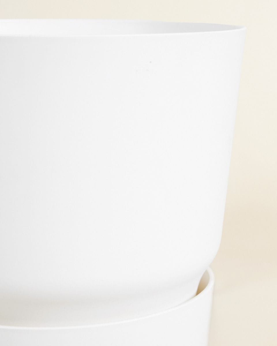 Elho Miles Round Pot White 25 cm