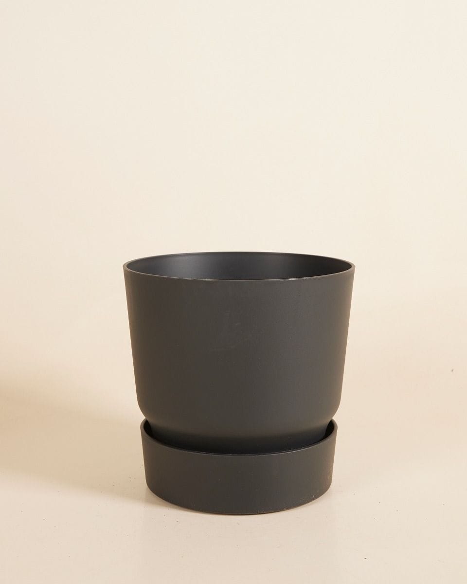 Elho Miles Round Pot Black Ø 18.5 cm