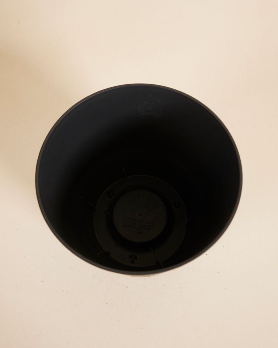 Elho Miles Round Pot Black Ø 18.5 cm