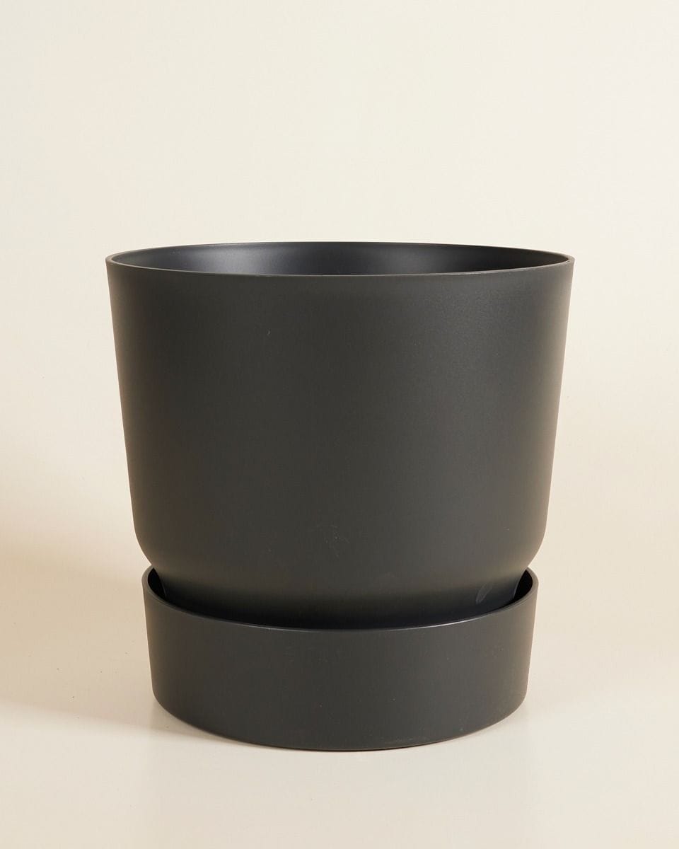 Elho Miles Round Pot Black 30 cm