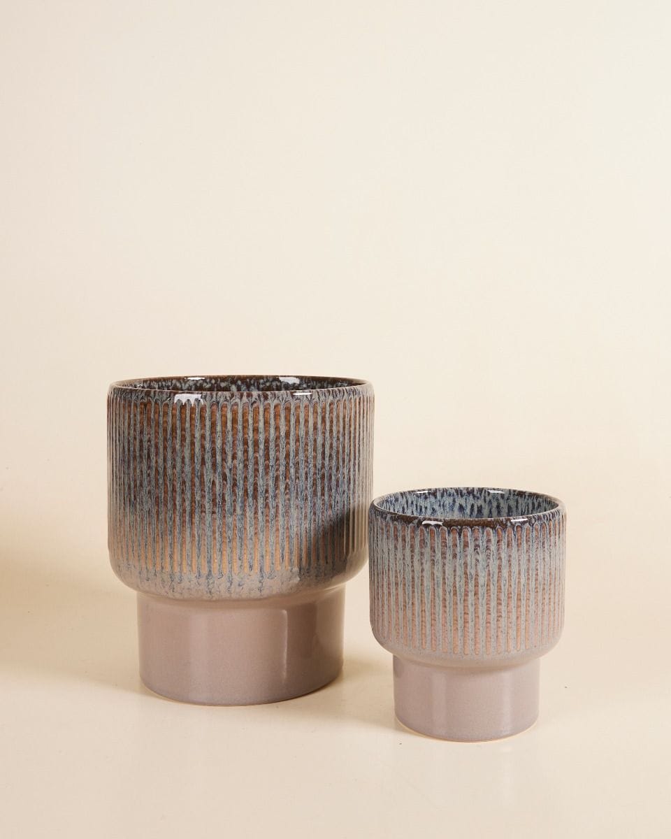 Jade Pot Brown Ø 12 cm
