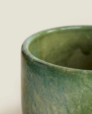 Hugo Pot Green Ø 19 cm