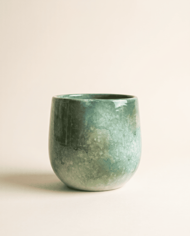 Hugo Pot Green Ø 16 cm