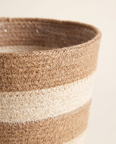 Mand Gaby JT Crème Stripe Ø 24 cm