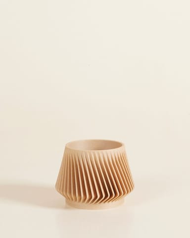Baby Robin Wood Pot Zigzag Ø 5.5 cm