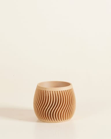 Baby Robin Wood Pot Swirl Ø 5.5 cm
