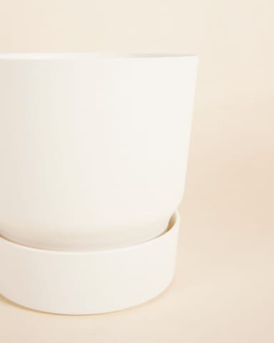 Elho Miles Ronde Pot Wit Ø 18.5 cm