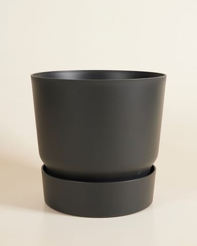 Elho Miles Round Pot Black 30 cm