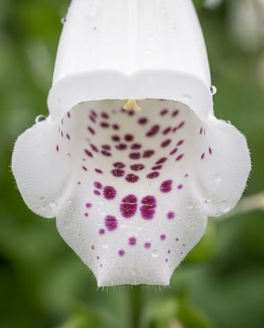 Digitalis Fingerhut Dalmatian White