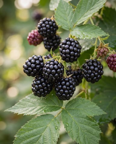 Rubus Brombeere dornenlos Fruticosus thornfree