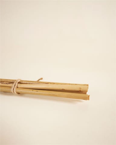 Bâton de bambou 70 cm 5 pièces