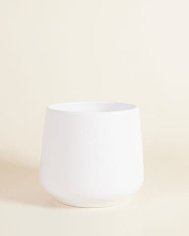 Amber Pot White Ø 17 cm