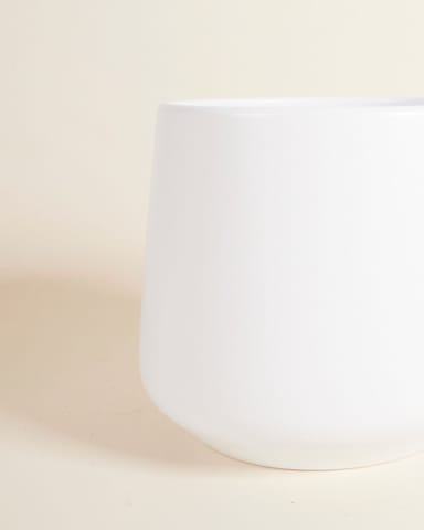 Amber Pot White Ø 17 cm