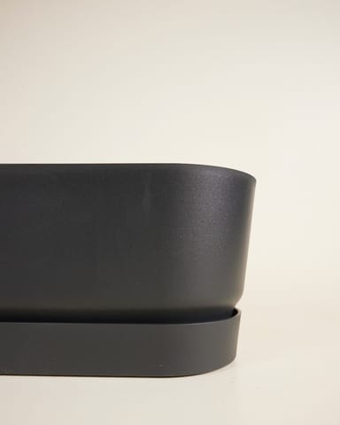 Elho Miles Ovale Pot Noir 50 cm