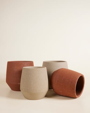 Hubert Pot Taupe  Ø 19 cm