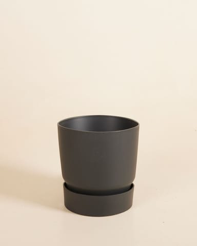 Vaso rotondo Ehlo Miles Nero Ø 13 cm