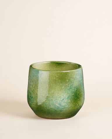 Hugo Pot Green Ø 16 cm